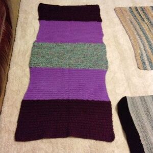 Afghan Lap Blanket 24"x57"